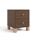 thumbnail image 3 of Storkcraft California 2 Drawer Nightstand, Hazelnut and Driftwood, 3 of 12
