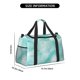 thumbnail image 3 of Easygdp Blue Marble Bolsa de Gimnasio, Bolsa de Viaje Duffel, Bolsa de Fin de Semana con Compartimentos, Bolsa de Mano para Noche, 3 of 7