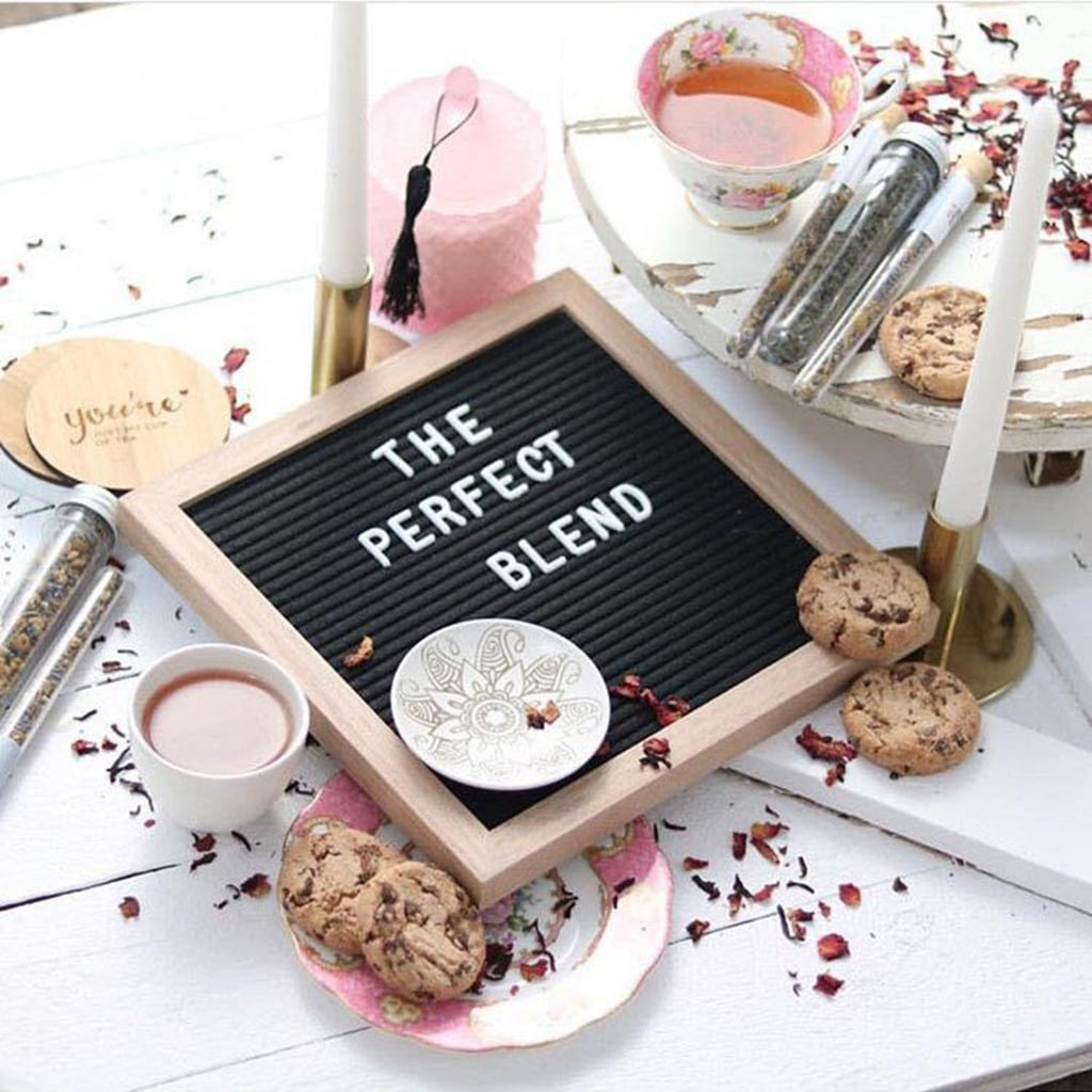 Felt Letter Board Message Board Set Wedding Welcome Sign Baby Announcement Board Announcement Board 10x10inch