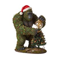 Hometravel Printed Acrylic Ornaments, 2D Flat Animal Design Christmas Tree Pendants, Festive Holiday Decor for Home Display, Seasonal Decoration Collection