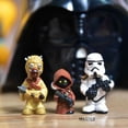 thumbnail image 4 of Star Wars Mini-tamaño Kawaii Tusken Raider Stormtrooper Jawa regalos de muñecas juguete modelo Anime figuras coleccionar adornos, 4 of 4