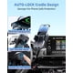 thumbnail image 3 of - Soporte para teléfono de coche para Toyota C-HR CHR 2019 2020 2021 2022, accorios de 8 pulgadas, rotación de 360°, soporte para teléfono igente, con bloqueo automático, manos libr, no, 3 of 5