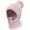 Pink, variant on iHPH7 Neck Warmer Hat with Scarf Attached Winter Accessories for Women Hat and Scarf Set for Women Gorros De Frio Para Mujeres Scarves for Women One Piece Cold Scarf Hats Beige A