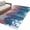 Blue, variant on Boho Forest Silhouette Area Rugs 3'x5', Washable Small Throw Rugs for Living Room Bedroom, Retro Abstract Forest Trees Blue Indoor Outdoor Rug Non-Slip Low Pile Carpet Runner Reversible Floor Mats
