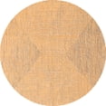 thumbnail image 1 of Ahgly Company Indoor Round Oriental Orange Industrial Area Rugs, 8' Round, 1 of 4