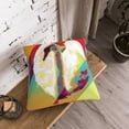 thumbnail image 6 of ZNDUO Throw Pillow, 20"x20" Bed Pillow and Couch Pillows - Indoor Decorative Pillows，Bird Art Swan Throw Pillow, 6 of 8