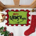 thumbnail image 5 of Mini Grinch Ornaments Grinch Ornaments Grinch Christmas Decorations Xmas Welcome Christmas Mat Non-Slip And Washable Doormat Decoration Door Mat Entrance Rugs, 5 of 5