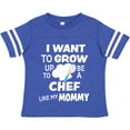thumbnail image 3 of Inktastic I Want to Grow Up to Be a Chef Like My Mommy Boys or Girls Toddler T-Shirt, 3 of 5