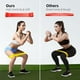 thumbnail image 2 of Bandas de resistencia, bandas de entrenamiento de ejercicio para mujeres y hombres, 5 juegos de bandas elásticas para piernas de botín, bandas flexibles de pilates ShuxiuWang 8390605956553, 2 of 5