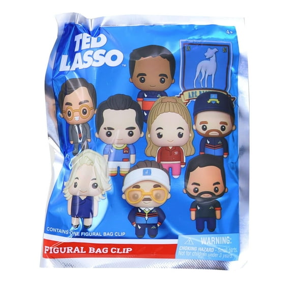 Ted Lasso Blind Bag 3D Foam Bag Clip | One Random