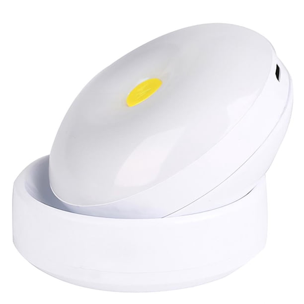 Naiovety Luz nocturna redonda Cuerpo de inducción Gabinete Luz nocturna Sensor de control remoto Luz con atenuación continua Cuentas LED Tres modos de Iluminación y accesorios Naiovety HA022256-00
