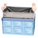 thumbnail image 2 of de almacenamiento plegables de plástico de 55L, caja que ahorra espacio para automóviles, camiones, SUV, juguetes para automóviles, Macarena  Contenedores de almacenamiento plegables para automóviles, 2 of 8