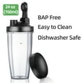 thumbnail image 4 of La Reveuse Personal Blender Making Shakes and Smoothies 1000 Watt-with 24 oz Free Portable Travel Bottle, 4 of 8