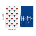 thumbnail image 4 of FEOLGEHLY Patriotic Kitchen Towels 4th of July Independence Day Fireworks Stars Red White Blue Dish Towels, 16x24 inch Seasonal Summer Memorial Day Decoration Hand Towels Set of 2, 4 of 7