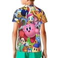 thumbnail image 5 of Kirby Boys Girls 3d Graphic Printed T-Shirt Crewneck Short Sleeve Tees, 5 of 6