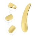 thumbnail image 4 of Unique Bargains 4 Pcs Makeup Spatula Mini Spoon Eye Cream Massage Sticks Beauty Scoop Moon Shape 2.13"x0.51" Gold Tone, 4 of 7