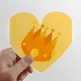 thumbnail image 1 of Simplicity Animation Grace Stephanie Heart Vinyl Sticker Bicycle Bottle Decal, 1 of 3