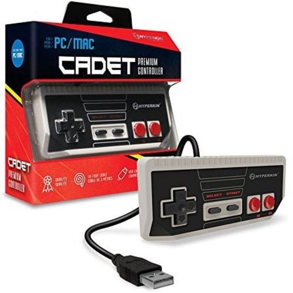 Hyperkin M07261 PC/ Mac Cadet Premium NES USB Controller