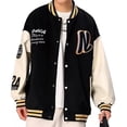 thumbnail image 3 of Sudadera Bomber Para Hombre Estilo Universitario Beisbolera, 3 of 6