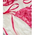 thumbnail image 4 of Pink Lingerie Heart Bow Strap Set, 4 of 5
