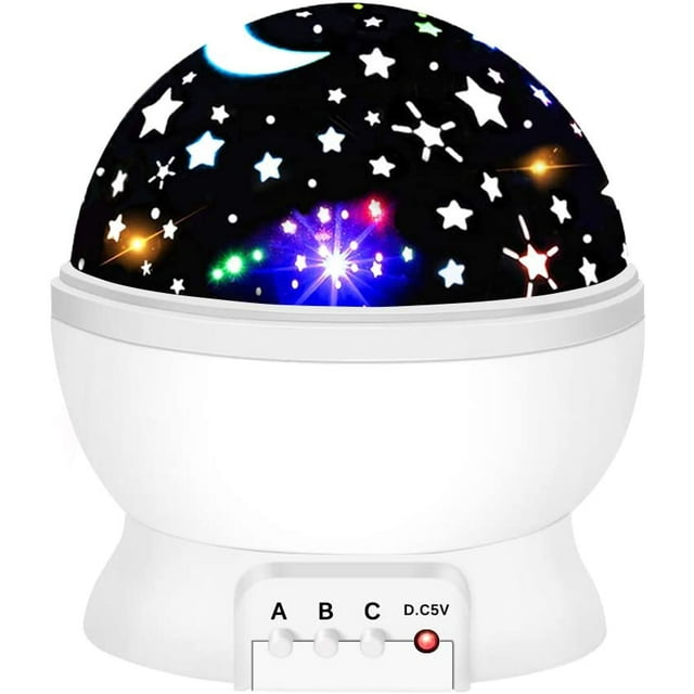 Starry Sky Projector Lamp For Kids - Best Gift, White