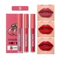 thumbnail image 1 of Xihbxyly Juego de 3 Labiales, 3 Brillos Labiales de Frutas, Mate, Antiadherente, Líquido, Brillo Labial Hidratante Duradero, 15 Ml, 1 of 2