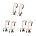 thumbnail image 3 of fastboy Hair Ornaments Sturdy Simple Styling Tools Side Clip Snap Fastener Clip Silver 3Set, 3 of 6