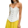 thumbnail image 3 of Tops de Corsé para Mujer, Lencería Moldeadora con Bustier, Body Push Up con Cintura de Encaje 5XL, 3 of 10