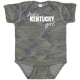 thumbnail image 3 of Inktastic Just a Kentucky Girl Born and Raised Girls Baby Bodysuit, 3 of 5