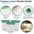 thumbnail image 4 of Upgrade Camping Lantern Accessories, Camping Lantern Mantles for Coleman Standard String Tie #21 Mantles(10 Total Mantles), 4 of 4