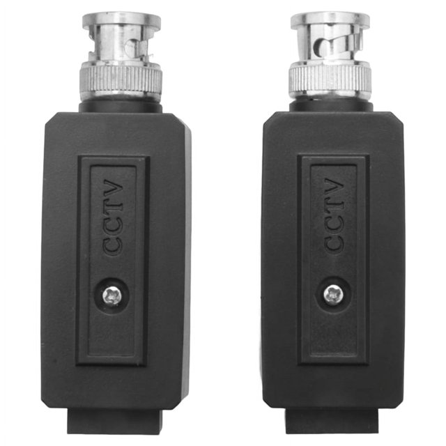 Par de transceptores balun de vídeo activo para cámara CCTV, coaxial, BNC, RJ45, UTP, Cat5