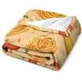 thumbnail image 3 of Flannel Blanket for Home Spaghetti Food Blanket Soft Warm Plush Throws for Couch Bed Living Room Italy Noodles Throw Blanket for Kids Family and Friends Adults 40"x50" Lightweight Fuzzy Blanket, 3 of 6