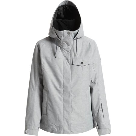Roxy Women's Billie WarmFlight Insulated Jacket Heather Grey Small