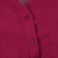 thumbnail image 3 of Camisa Sin Mangas Sin Mangas Del de Las Mujeres Tank Mangas con Cuello en V Camisa Ocasional Más Tamaño Rose 2XL Macarena top sin mangas para mujer, 3 of 8