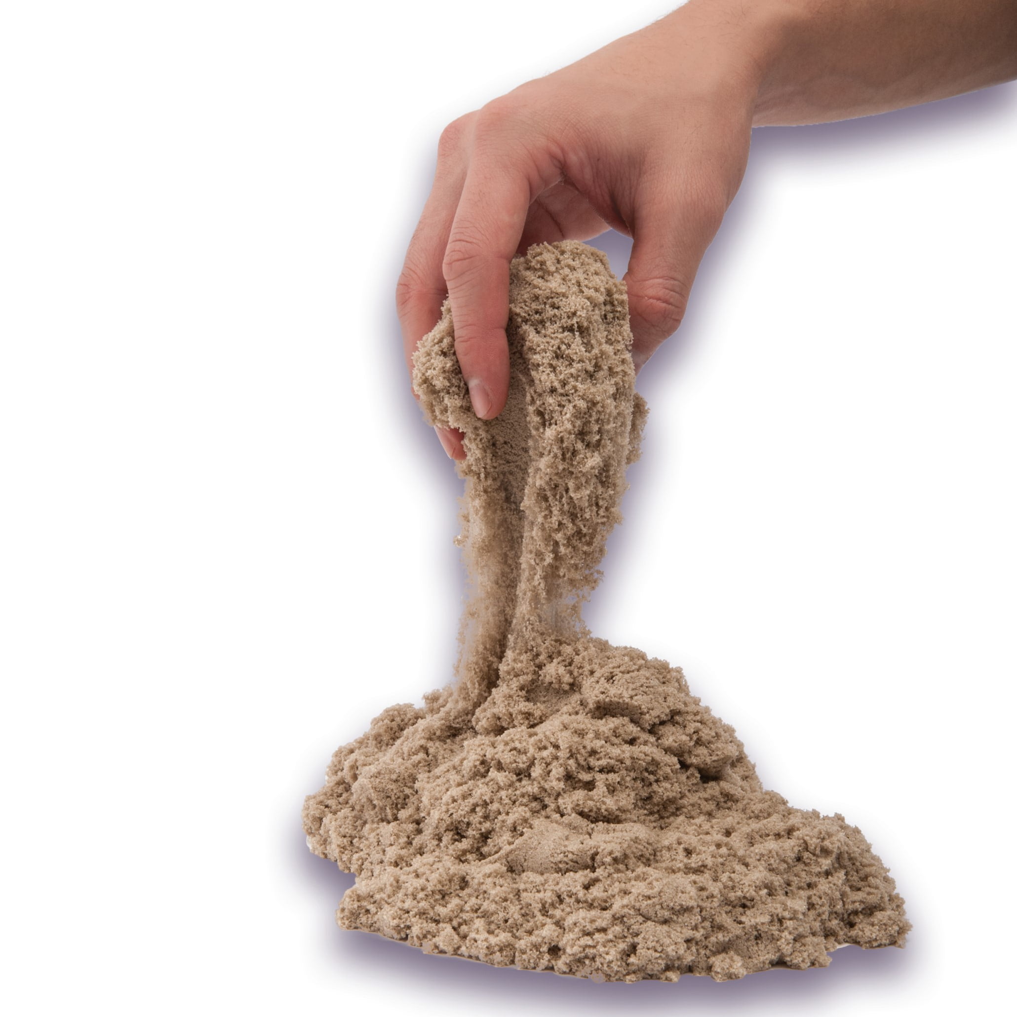 Ages 3 & Up Kinetic Sand Squeezable Play Sand Brown 2 lbs 
