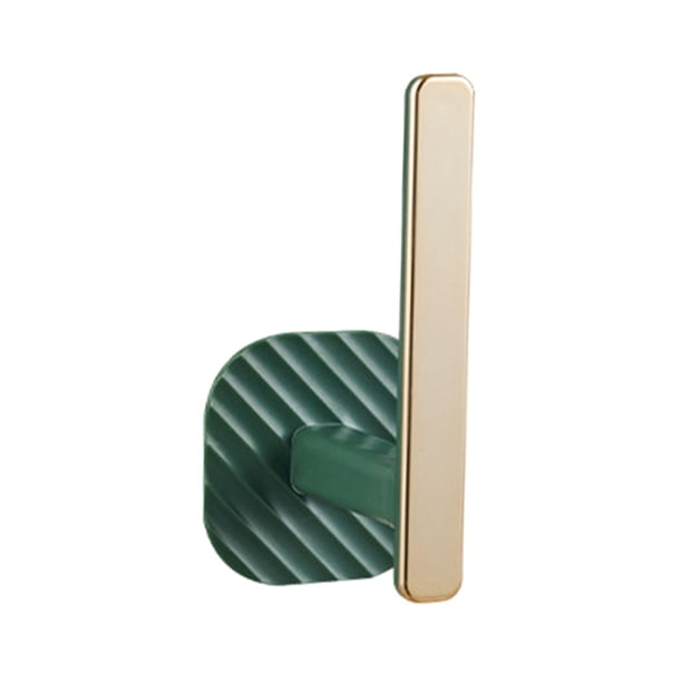 Gancho para Toallas Perfecl Sin Perforaciones Multiusos Verde