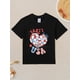 thumbnail image 3 of Party In The USA 4th of July America Independence Girl Women Funny Awesome Graphic Kid T-Shirt Casual Kid T Shirts Trendy Cool Tops Tees, 3 of 6