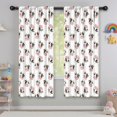thumbnail image 5 of Blackout Kids Curtains,White Cow Head Pattern Childrens Insulated Curtains Set Of 2,Bedroom Essentials,Toddler Room Decor 42x63in(106x160cm), 5 of 5