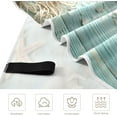 thumbnail image 3 of Dreamtimes Beach Towels Starfish Seashell Camping Towels Teal Wooden Sand Free Beach Towel, 30"x60" Large Beach Towels Quick Dry Bath Travel Towels Pool Yoga Beach Mat for Men Women, 3 of 7