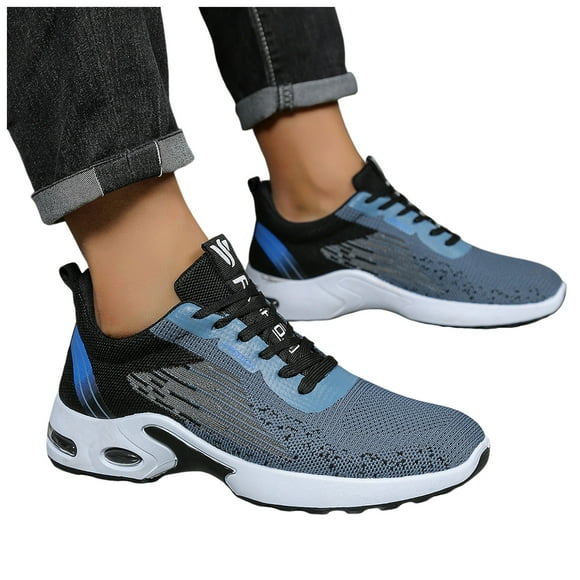 Mens Orthopedic Air Cushion Running Trainners Shoes Breathable Athletic Fitness Basketball Fashion Sneakers