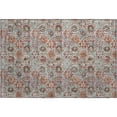 thumbnail image 2 of Addison Rugs Mayfield Premium Machine Washable Transitional Floral Paprika Rectangle Rug, 1'8" x 2'6", 2 of 6