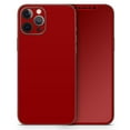 thumbnail image 5 of DesignSkinz Solid Dark Red Full-Body Skin Decal Wrap Cover for iPhone 15 Plus, 5 of 9