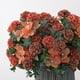 thumbnail image 4 of Ramo de flores artificiales de seda para el hogar, plantas, flores, hortensias, 16 cabezas decorativas, 4 of 6