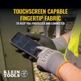 thumbnail image 3 of Guantes de trabajo KLEIN TOOLS 60583 resistentes a cortes, nitrilo, talla pequeña, 3 of 9