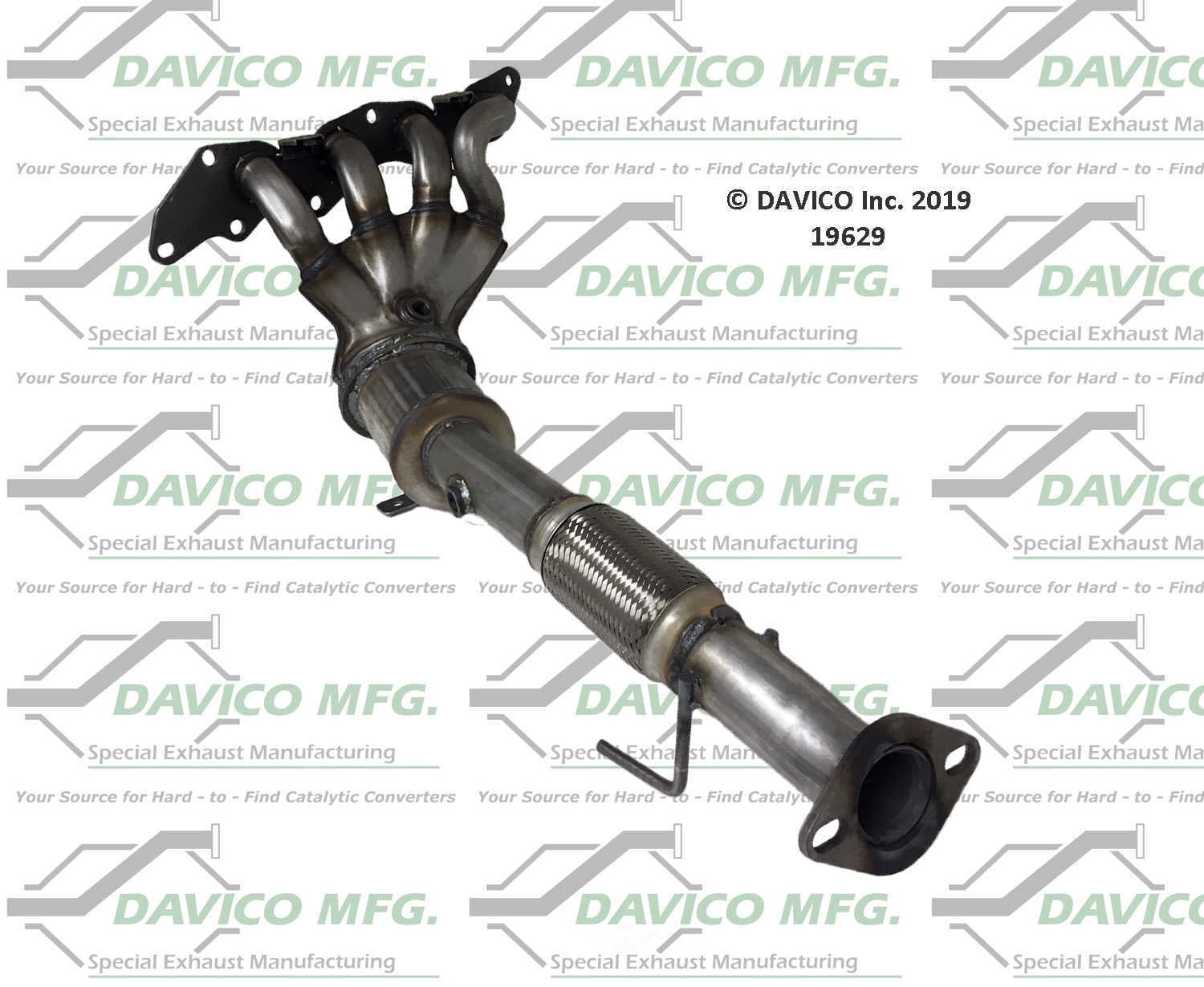 Davico Mfg 19629 Direct-Fit Catalytic Converter