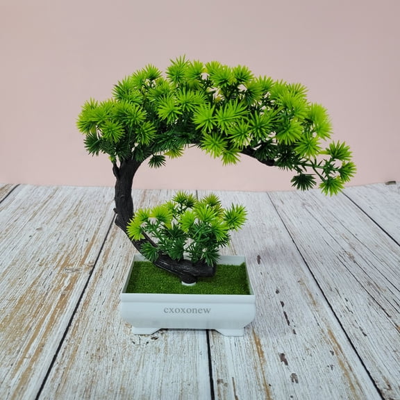 cxoxonew Artificial bonsai trees – Realistic artificial pine bonsai, versatile style, suitable for home/office décor