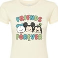 thumbnail image 3 of Disney - Friends Forever - Juniors Fitted Graphic T-Shirt, 3 of 5