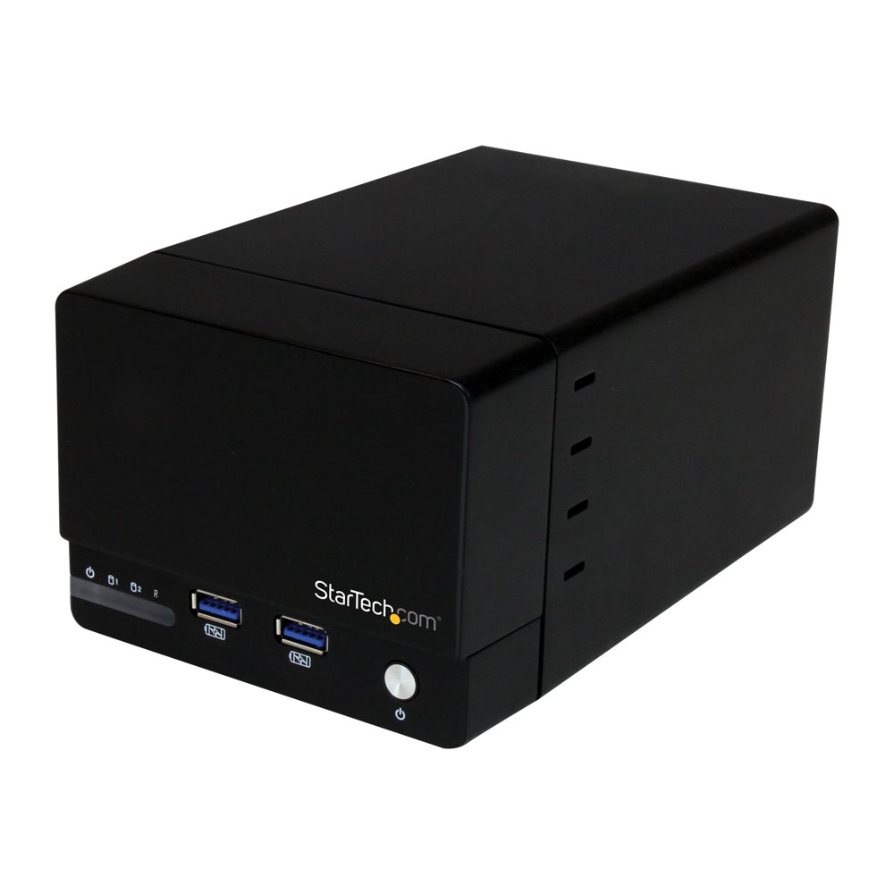 Dual 3.5" SATA HDD RAID Enclosure w/ USB Hub & UASP Hard drive array 2 bays