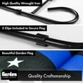 thumbnail image 3 of G128 Combo Pack: Garden Flag Stand Black 36x16IN & Garden Flag Thin Blue Line 12x18IN, 3 of 9
