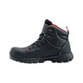 thumbnail image 3 of Avenger Work Boots Mens Flight Leather Composite Toe Lace Black 7422, 3 of 7